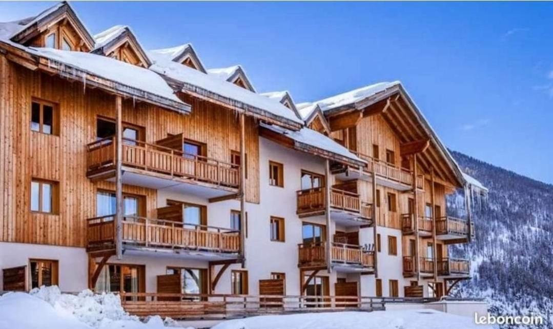 Appartement T2-5 Couchages L'Ecrin Des Orres 1800 Les Orres Eksteriør bilde