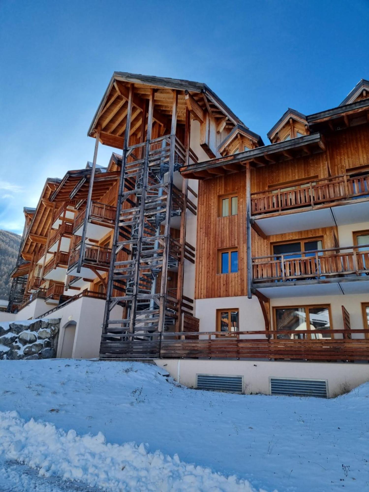 Appartement T2-5 Couchages L'Ecrin Des Orres 1800 Les Orres Eksteriør bilde
