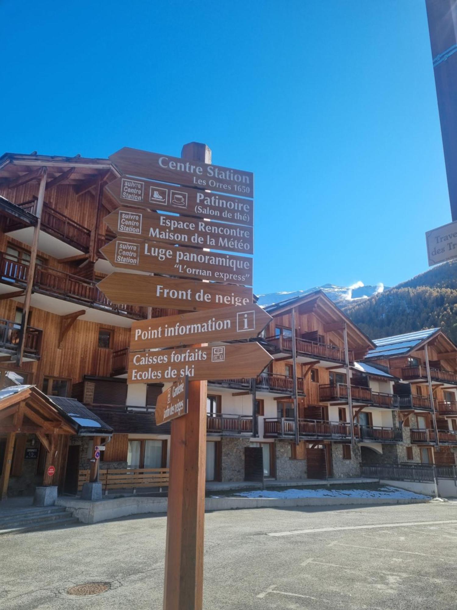 Appartement T2-5 Couchages L'Ecrin Des Orres 1800 Les Orres Eksteriør bilde