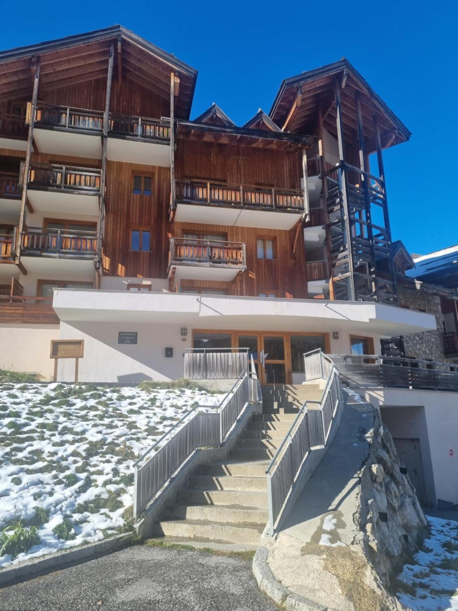 Appartement T2-5 Couchages L'Ecrin Des Orres 1800 Les Orres Eksteriør bilde